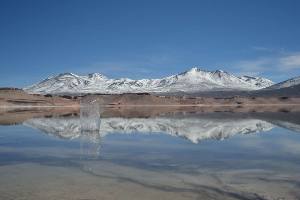 "espejo, laguna verde" de Natalia Fernndez