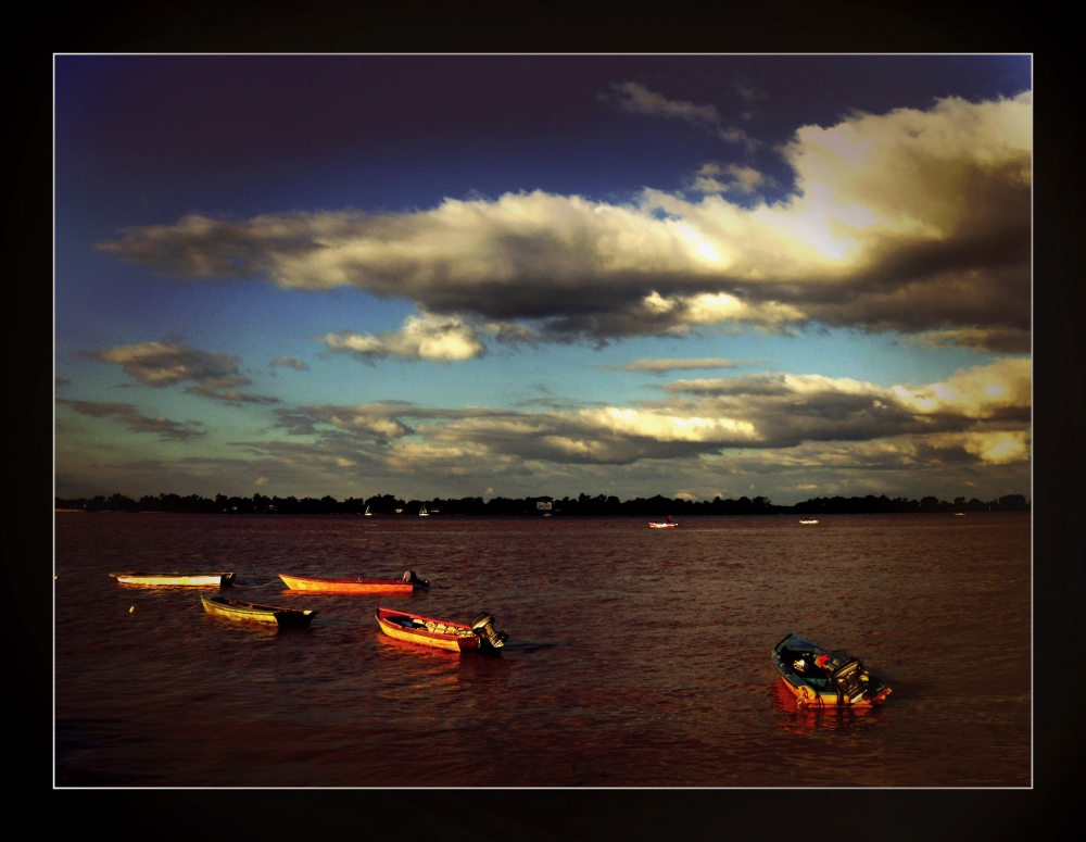 "Atardecer de otoo." de Dante Murri