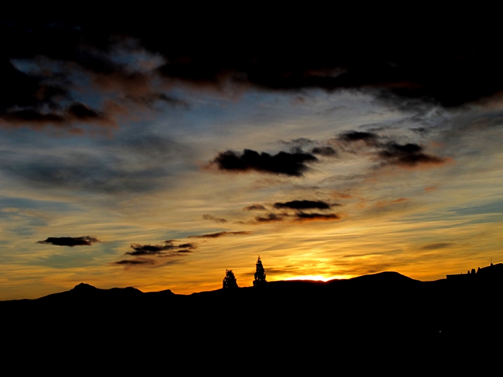 "Pintando atardeceres...." de Olga Romero