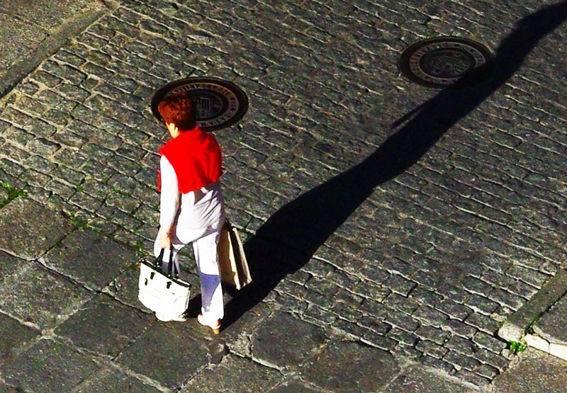 "La del jersey rojo." de Felipe Martnez Prez