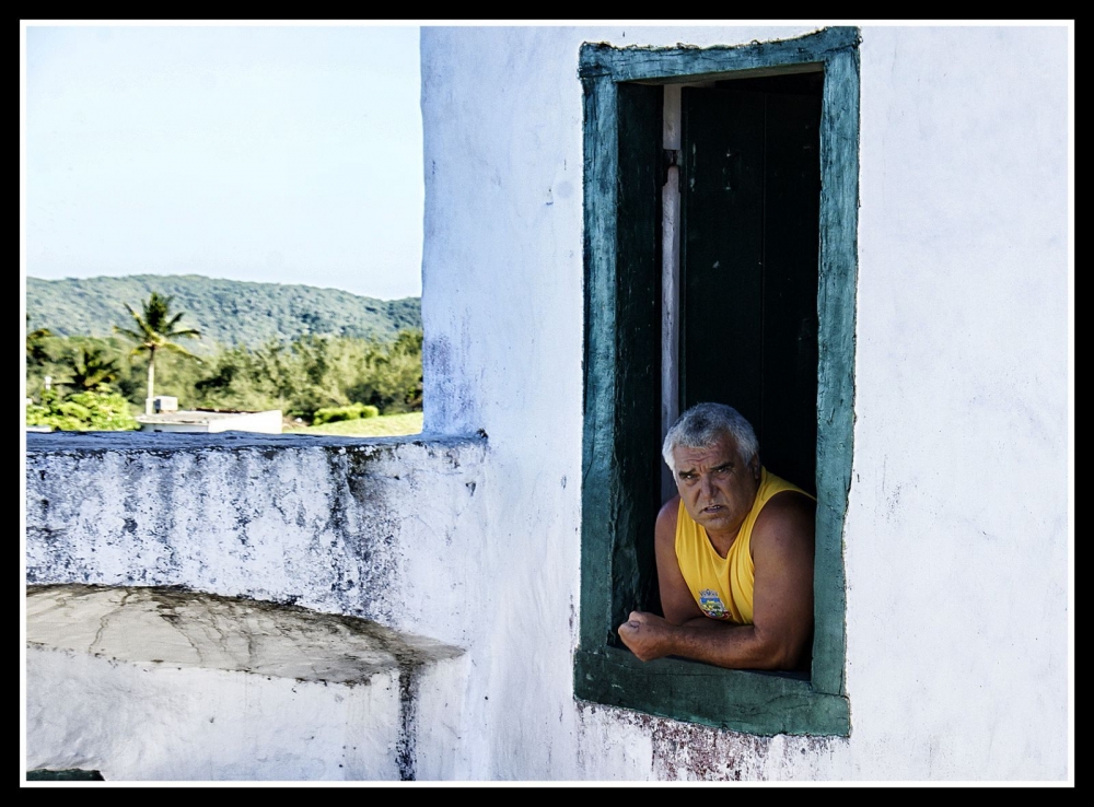 "Tomando fresco" de Hugo Lorenzo