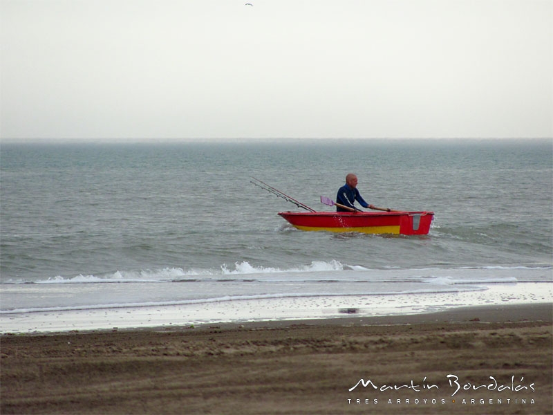 "Hermoso da de pesca." de Martn Bordals