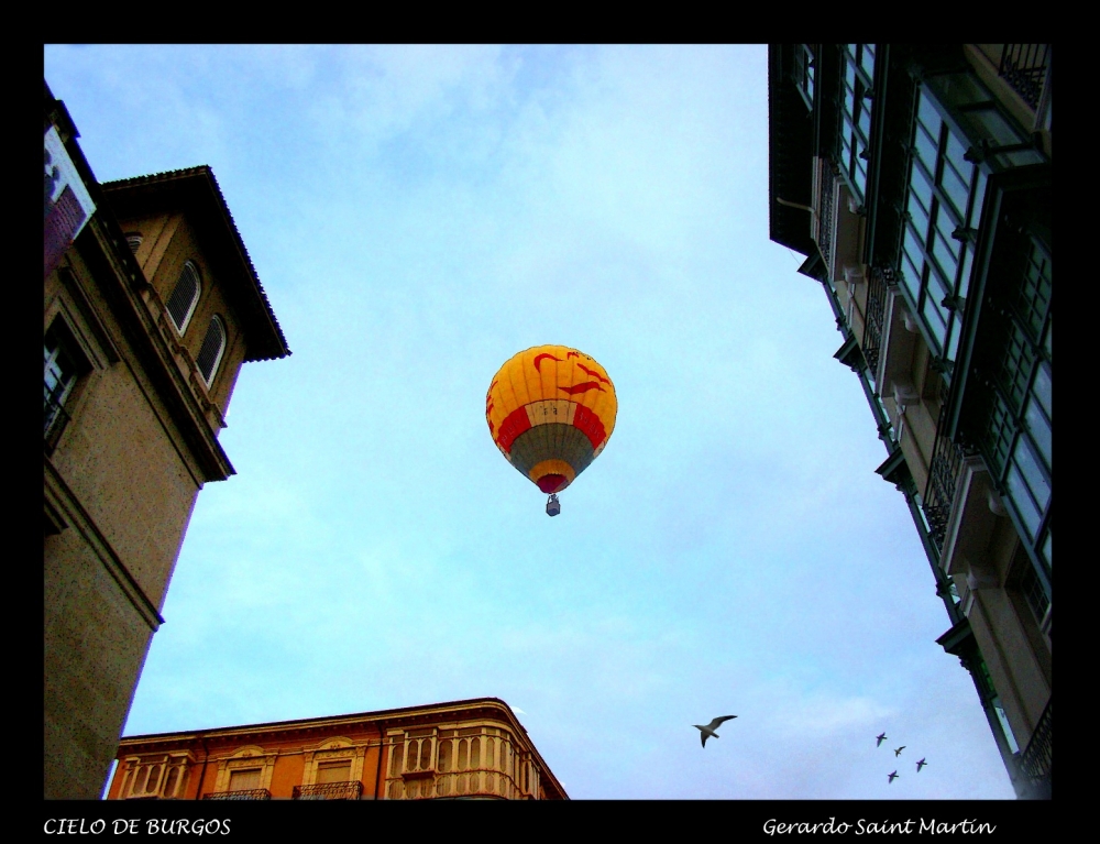 "Cielo de Burgos" de Gerardo Saint Martn