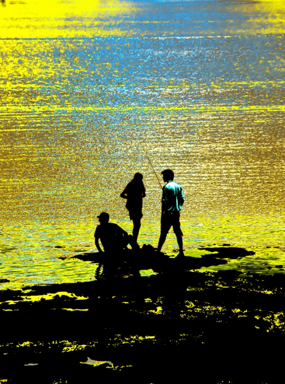 "Pescadores de agua dulce" de Ricardo H. Molinelli