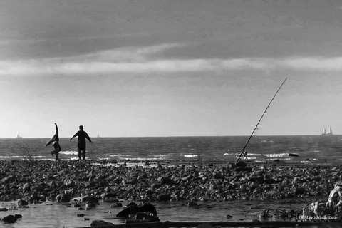 "Dia de pesca" de Gustavo Alcntara
