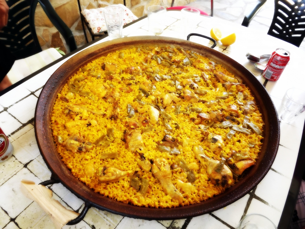 "paella valenciana" de Pascual Navarro