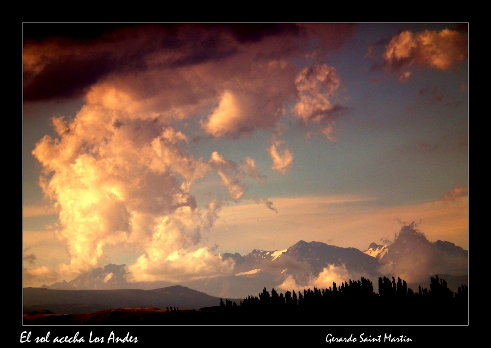 "El saol acecha Los Andes" de Gerardo Saint Martn