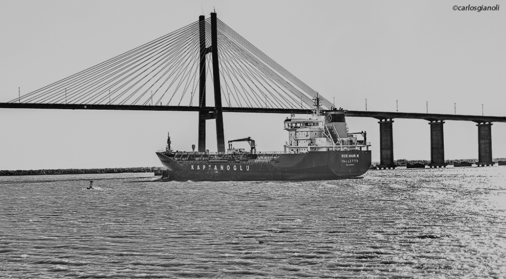 "Barco y puente" de Carlos Gianoli