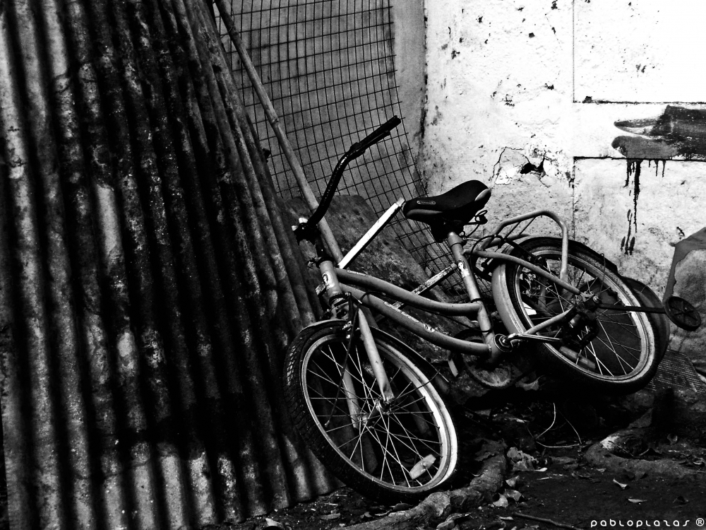 "Bicicleta Abandonada" de Pablo Plazas