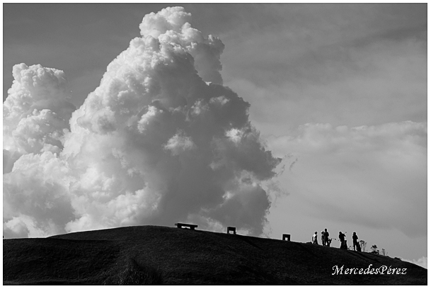 "Golf, en las nubes..." de Mercedes Prez