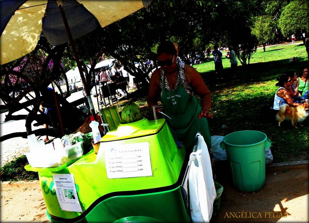 "AGUA DE COCO PARA TODOS.. HEHEHEH" de Anglica Pegas