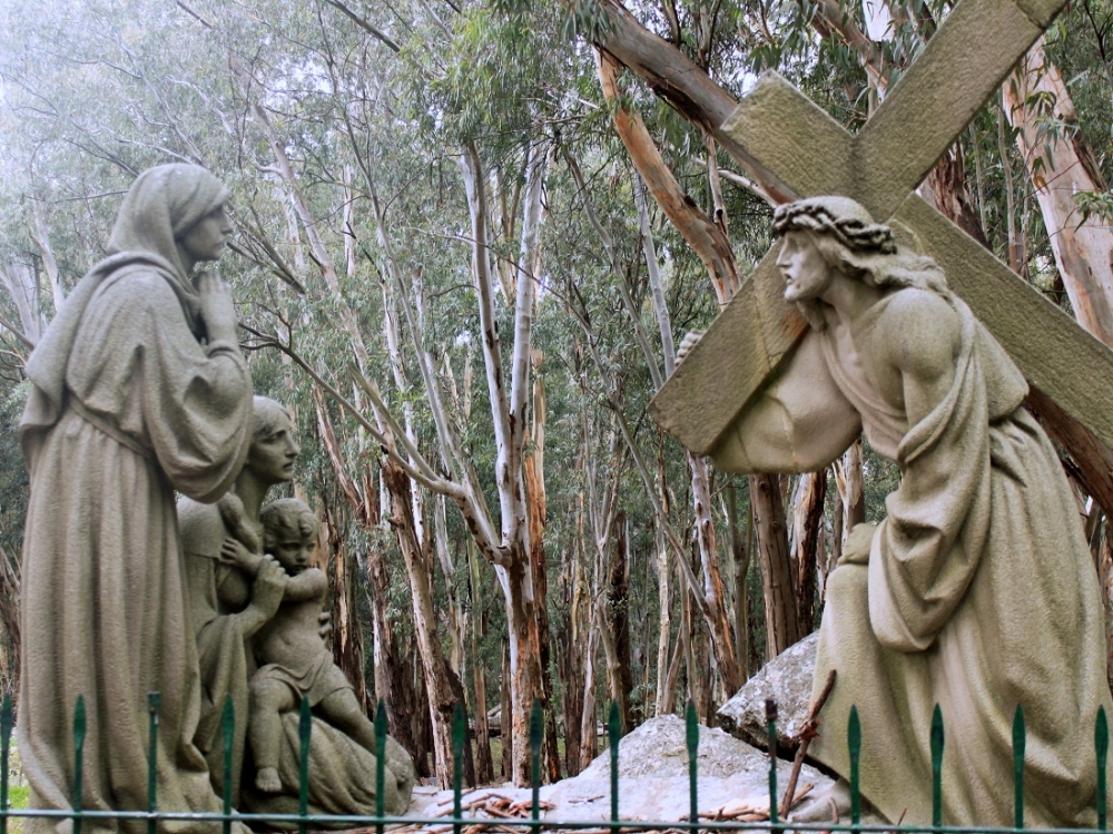 "Llevando la cruz." de Roberto Velazquez