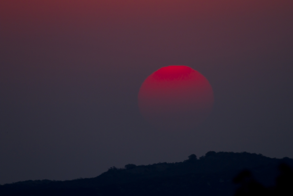 "El sol de esta tarde." de Mario Tizn