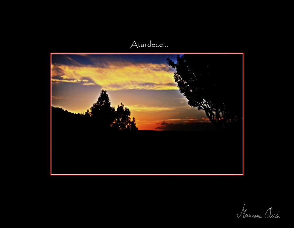 "Atardece..." de Carmen Esteban