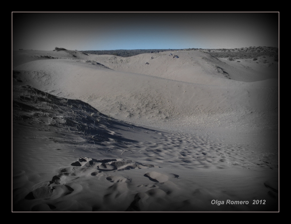 "Huellas del desierto" de Olga Romero