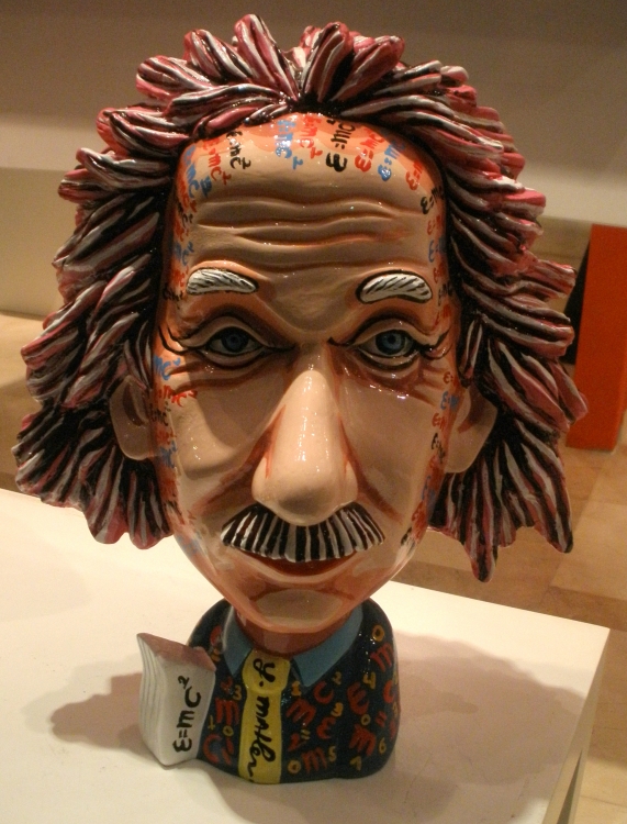 "Einstein en ceramica...." de Tzvi Katz