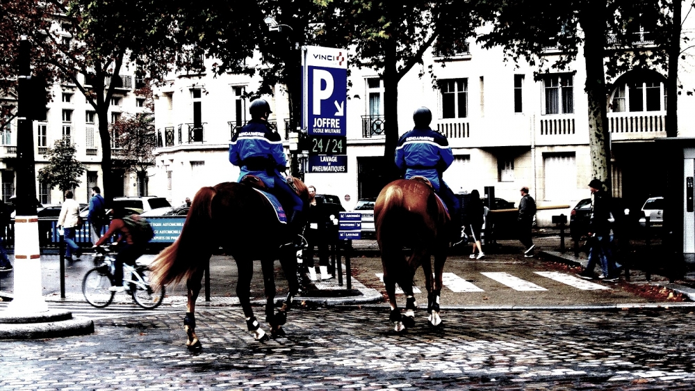 "Parking para caballos" de German Dalessandro