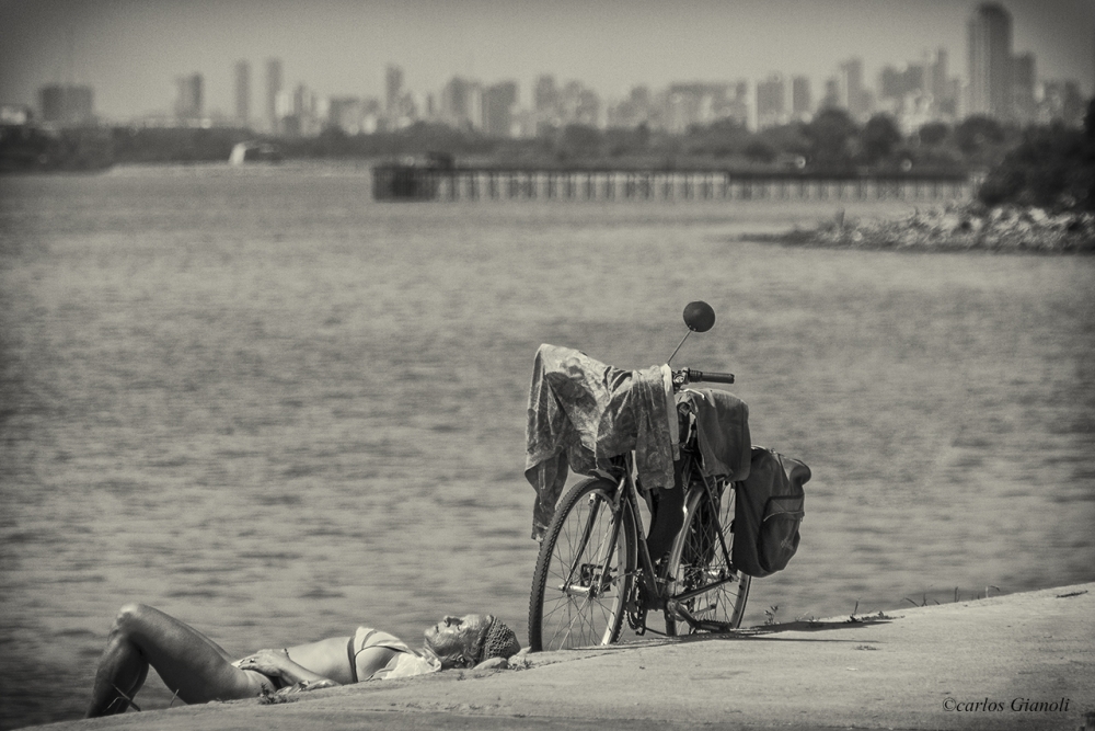 "Bike and sun" de Carlos Gianoli