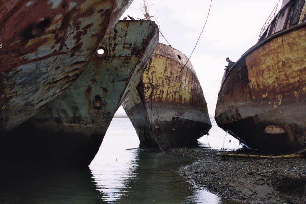 "Barcos encallados" de Florencia Saracco