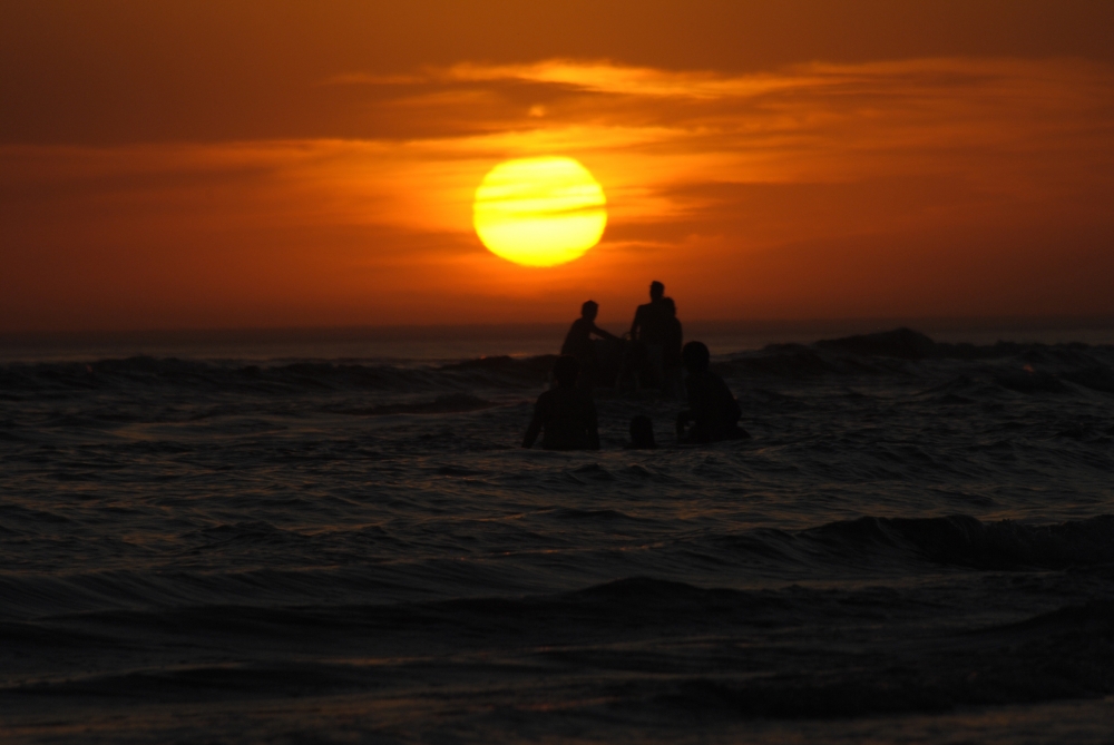 "Atardecer, mar y mar" de Matias Gotte