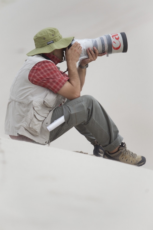 "Autoretrato. Dakar 2013." de Mario Tizn