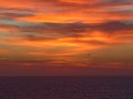 Amanecer en el mar Argentino