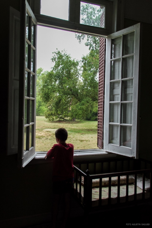 "Un chico en la ventana" de Agustn Saguier