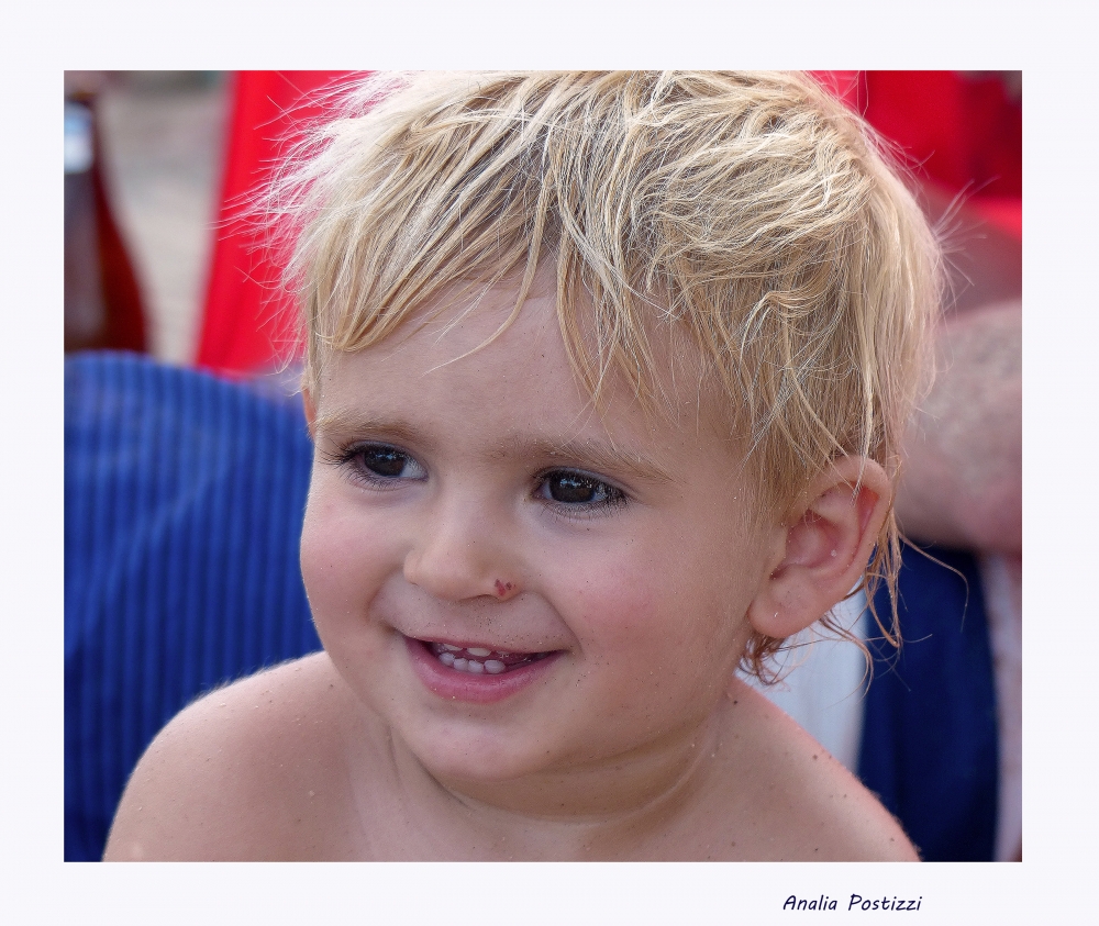 "Titi en la playa" de Analia Postizzi