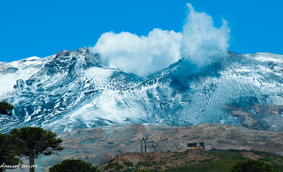 "caviahue y su volcan" de Daniel Aciar