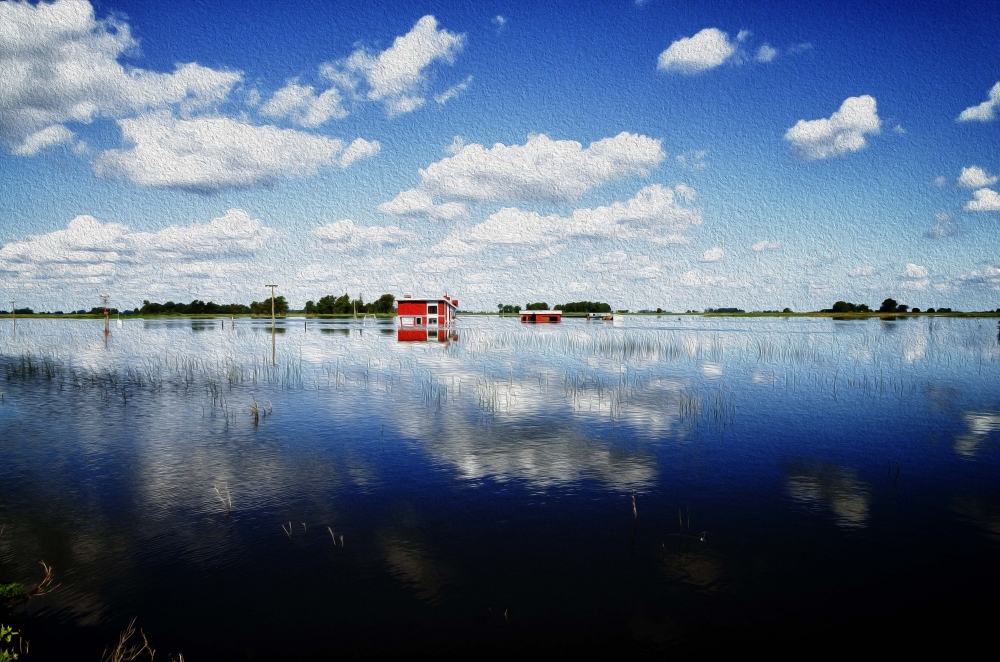 "Inundado" de Carlos Larandaburu