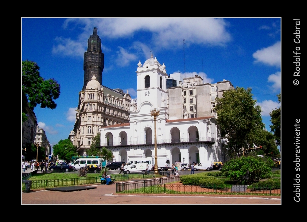 "Cabildo sobreviviente" de Rodolfo Cabral