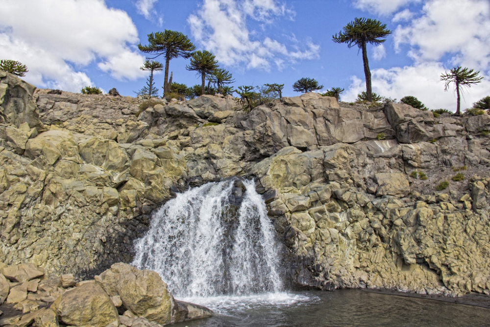 "Las cascadas del ro Agrio, Caviahue, Neuqun" de Manuel Raul Pantin Rivero