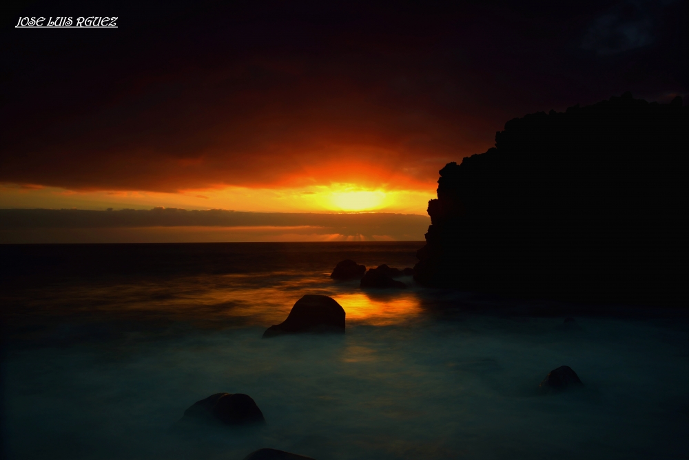 "PLAYA DEL VERODAL EL HIERO ISLAS CANARIAS" de Jose Luis Rguez