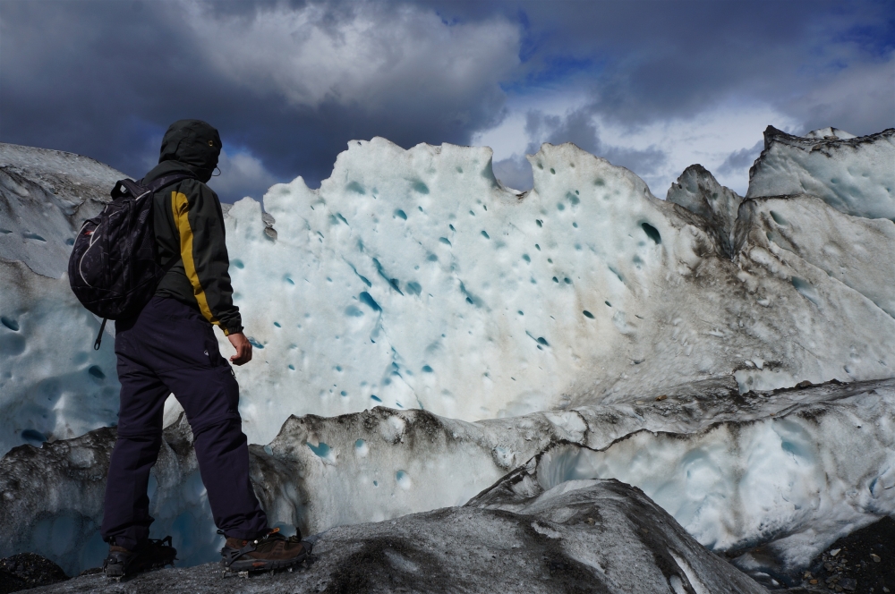 "contemplando esponja de hielo!!!" de Ruben Alex Villarroel