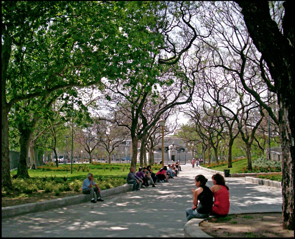 "Plaza Once" de Jorge Vicente Molinari