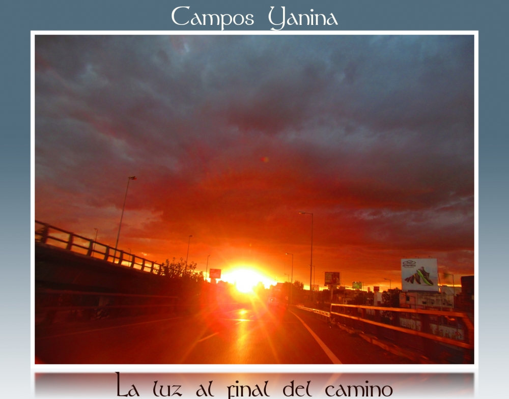 "La luz al final del camino" de Yanina Campos