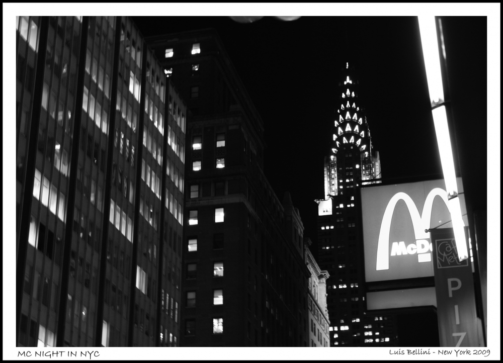 "Mc Night in NYC" de Luis Alberto Bellini
