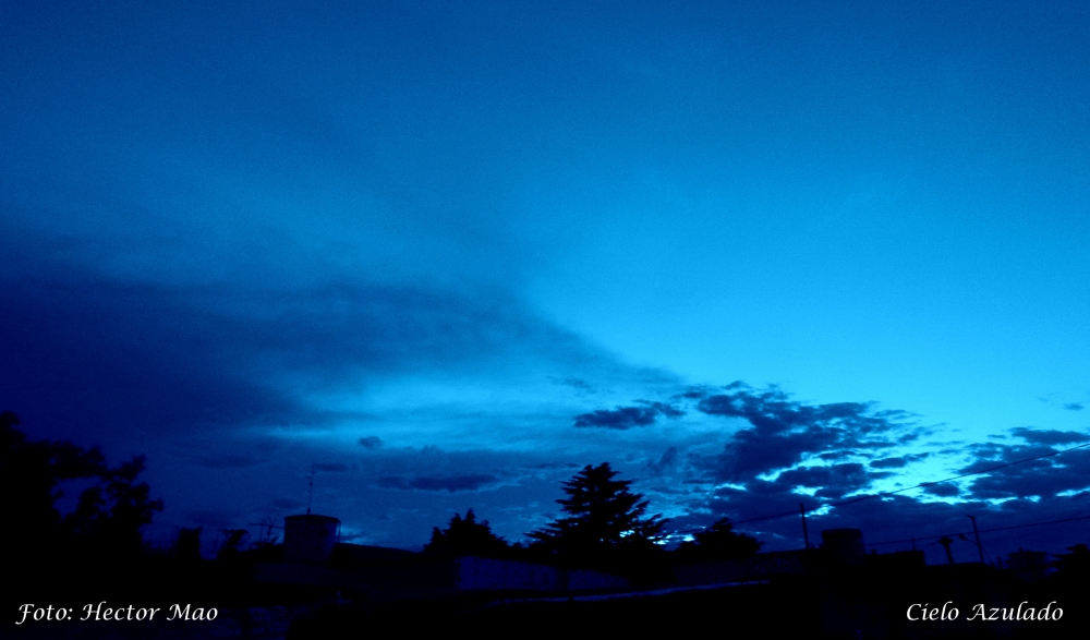 "Cielo Azulado" de Hector Mao