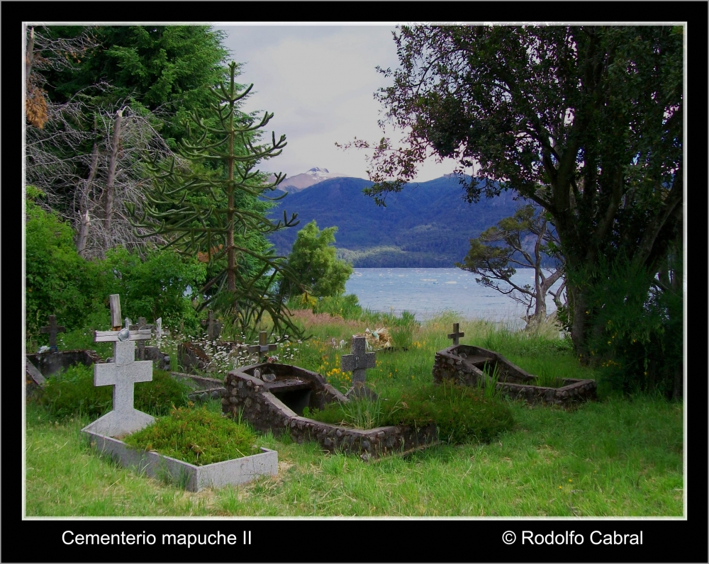 "Cementerio mapuche II" de Rodolfo Cabral