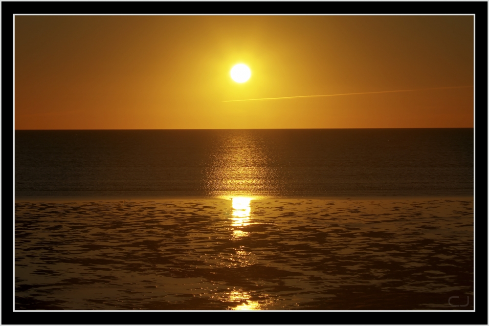 "Atardecer en la baha" de Claudio Jord