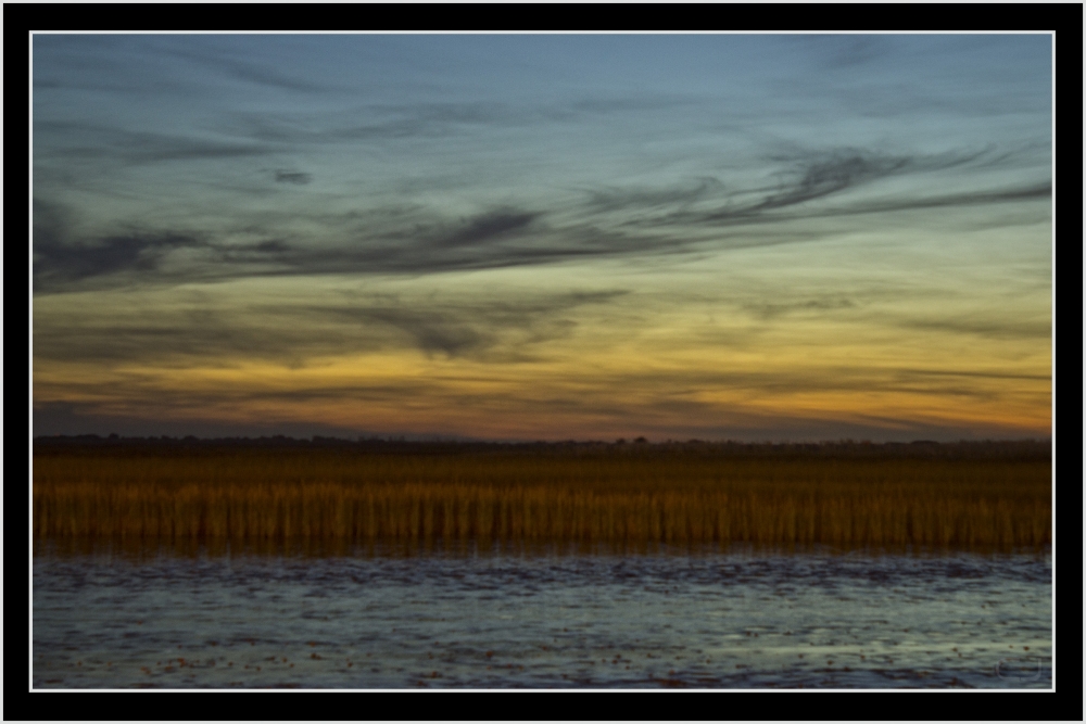 "Atardecer en San Clemente" de Claudio Jord