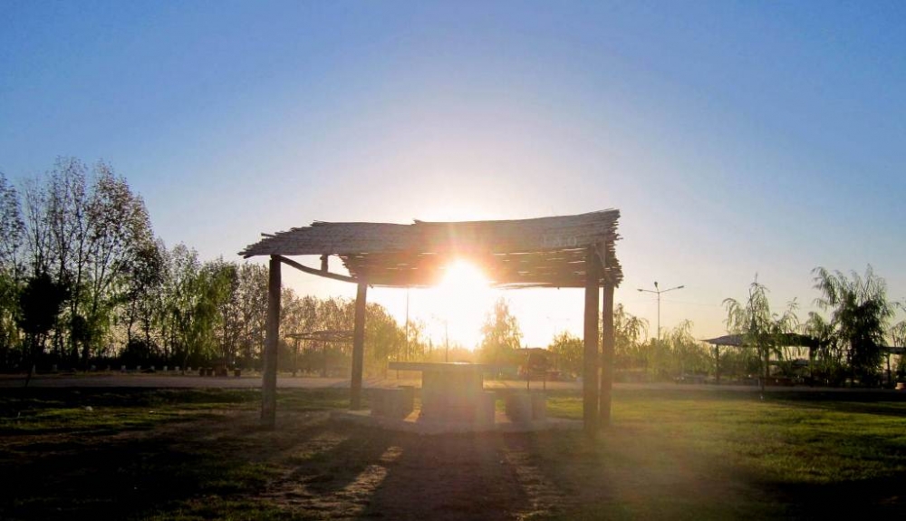 "Atardece en la Palmira" de Jos A. Ocampo