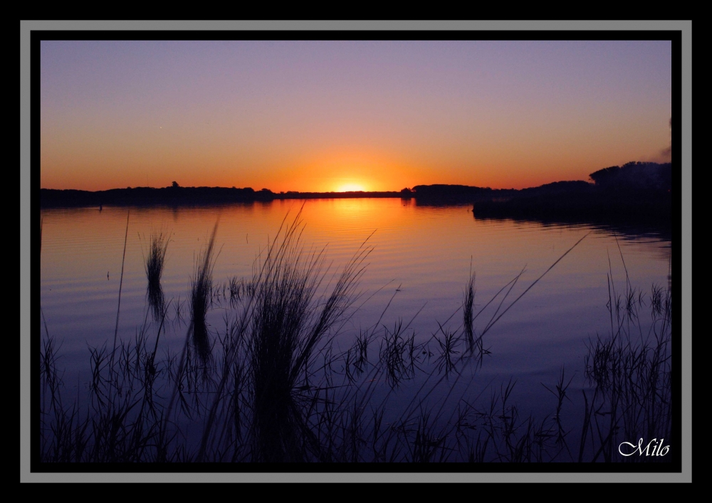 "`ocaso lacustre`" de Emilio Casas (milo)