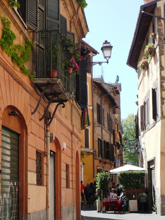 "Callecita en Trastevere (Roma)" de Luis Fernando Somma (fernando)