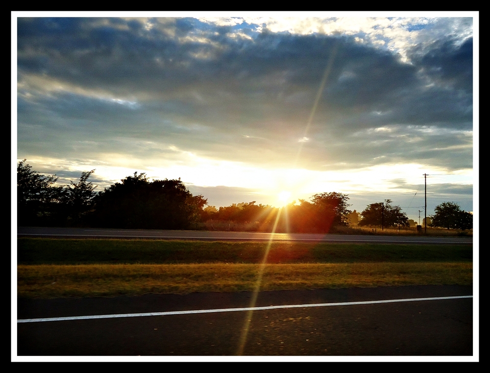 "Por Ruta 2 al amanecer II" de Silvia Rodrigo