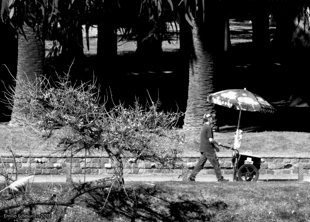 "El heladero" de Emilio Echesuri