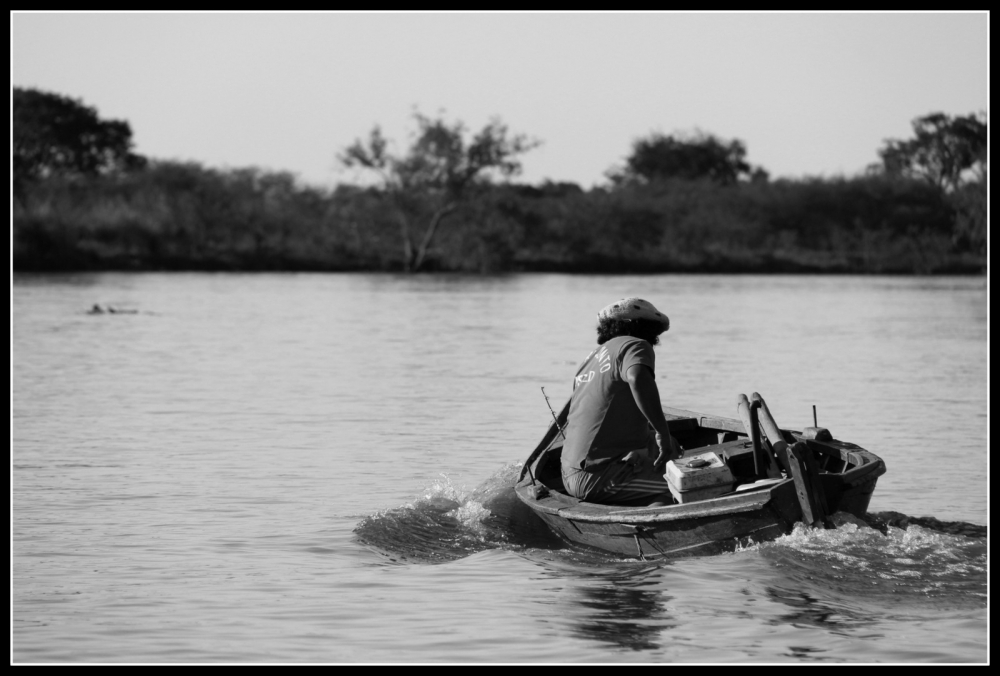 "Pescador del Paran" de Mariano Olivero