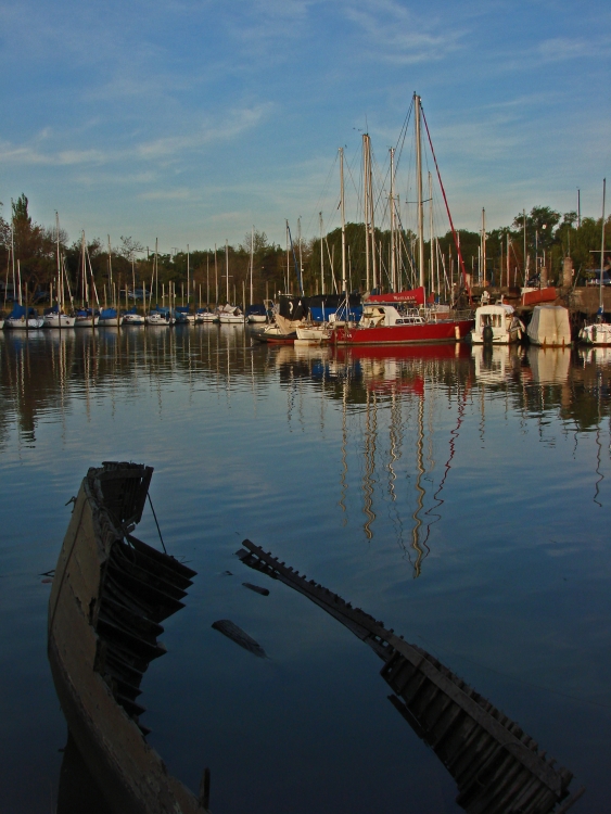 "Barco hundido" de Monica Rollan