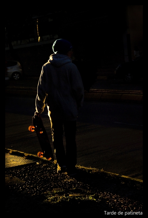 "tarde de patineta" de Vero C. Tonnelier