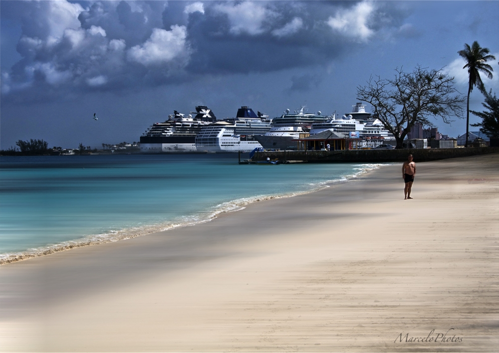 "de viaje... playa y mar.." de Marcelo Nestor Cano